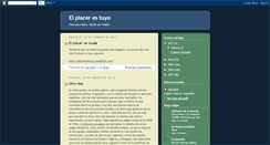 Desktop Screenshot of elplacerestuyo.blogspot.com