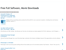 Tablet Screenshot of fullsoftwaresfree.blogspot.com