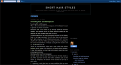 Desktop Screenshot of hair-shorthairstyles.blogspot.com