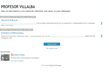 Tablet Screenshot of profesorjosevillalba.blogspot.com