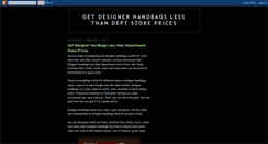 Desktop Screenshot of get-designer-handbags-less-dept-store.blogspot.com