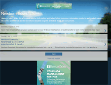 Tablet Screenshot of newbornessentials.blogspot.com