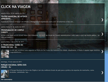 Tablet Screenshot of clicknaviagem.blogspot.com
