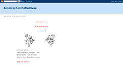 Desktop Screenshot of amarracoesdefinitivas.blogspot.com