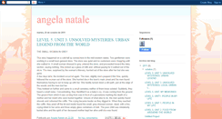 Desktop Screenshot of nataleangela.blogspot.com