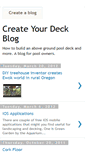 Mobile Screenshot of createyourdeck.blogspot.com
