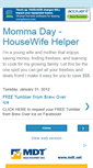 Mobile Screenshot of mommaday-housewifehelper.blogspot.com