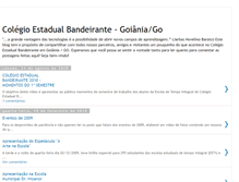 Tablet Screenshot of colegiobandeirante.blogspot.com