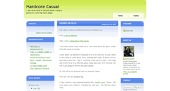 Desktop Screenshot of hardcorecasualwow.blogspot.com