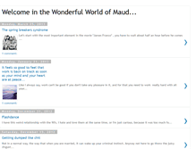 Tablet Screenshot of maudlamaudite.blogspot.com