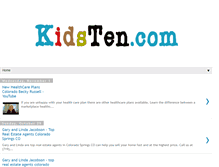 Tablet Screenshot of kidstencommandments.blogspot.com