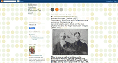 Desktop Screenshot of oldrickettspictures.blogspot.com