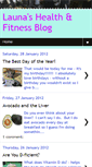 Mobile Screenshot of launafit.blogspot.com