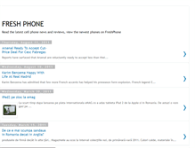 Tablet Screenshot of freshphone.blogspot.com