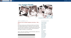 Desktop Screenshot of ourradiantfamily.blogspot.com