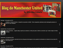 Tablet Screenshot of manchesterunitedbycristianogularte.blogspot.com