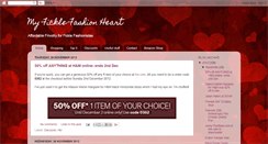 Desktop Screenshot of myficklefashionheart.blogspot.com