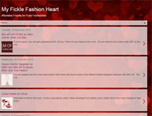 Tablet Screenshot of myficklefashionheart.blogspot.com