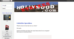 Desktop Screenshot of hollywood-strikes.blogspot.com