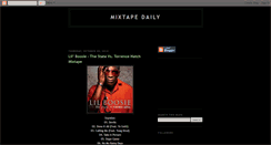 Desktop Screenshot of mitchmixtapesdaily.blogspot.com