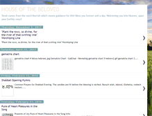 Tablet Screenshot of houseofthebeloved.blogspot.com