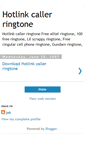 Mobile Screenshot of hotlinkcallerringtonefyrl.blogspot.com