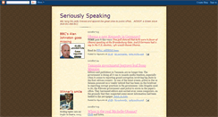 Desktop Screenshot of ngurumo-seriouslyspeaking.blogspot.com