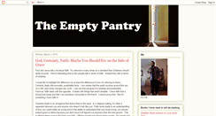 Desktop Screenshot of emptypantry.blogspot.com