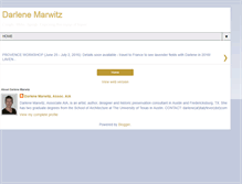 Tablet Screenshot of darlenemarwitz.blogspot.com