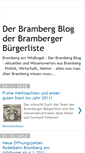 Mobile Screenshot of bramberger.blogspot.com