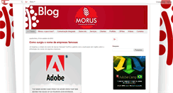 Desktop Screenshot of moruscomunicacao.blogspot.com