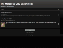 Tablet Screenshot of marcellusclay.blogspot.com