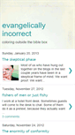 Mobile Screenshot of evangelicallyincorrect.blogspot.com