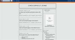 Desktop Screenshot of chocophile4.blogspot.com