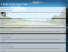 Tablet Screenshot of dorningsfaith.blogspot.com