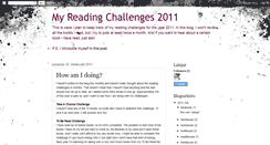 Desktop Screenshot of mostlyhere-readingchallenges.blogspot.com