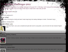 Tablet Screenshot of mostlyhere-readingchallenges.blogspot.com