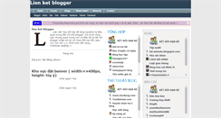 Desktop Screenshot of lienketblogger.blogspot.com