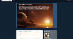 Desktop Screenshot of diosesdespertando.blogspot.com