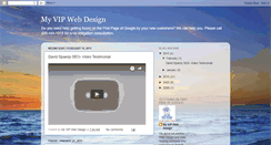 Desktop Screenshot of myvipwebdesign.blogspot.com