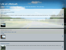 Tablet Screenshot of littlebush.blogspot.com