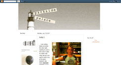 Desktop Screenshot of parksidepalace.blogspot.com