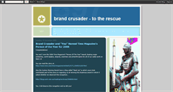 Desktop Screenshot of brandcrusader.blogspot.com