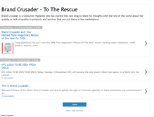 Tablet Screenshot of brandcrusader.blogspot.com