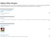 Tablet Screenshot of mightymikes.blogspot.com