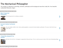 Tablet Screenshot of mechanicalphilosopher.blogspot.com