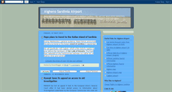 Desktop Screenshot of alghero-airport.blogspot.com