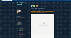 Desktop Screenshot of antoniolopezsierra.blogspot.com