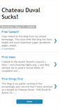 Mobile Screenshot of chateauduval.blogspot.com