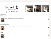 Tablet Screenshot of isabellb.blogspot.com